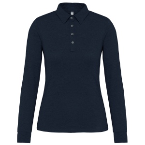 Polo jersey manches longues femme 4