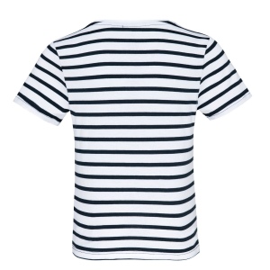 T-shirt rayé marin avec poche manches courtes enfant 4