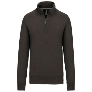 Sweat-shirt col zippé homme 8