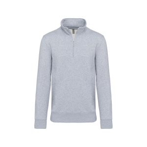 Sweat-shirt col zippé homme 5