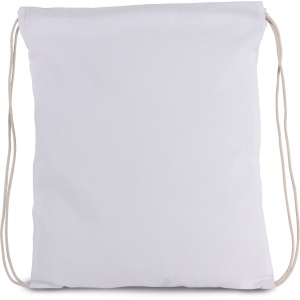 Petit sac à dos en coton bio avec cordelettes 10