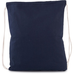 Petit sac à dos en coton bio avec cordelettes 7