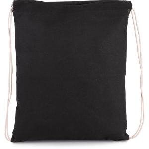 Petit sac à dos en coton bio avec cordelettes 5