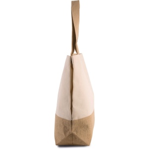 Sac shopping en toiles de coton et jute 13