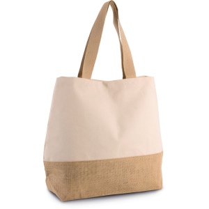 Sac shopping en toiles de coton et jute 14