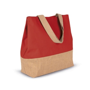 Sac shopping en toiles de coton et jute 15