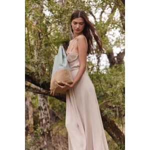 Sac shopping en toiles de coton et jute 19