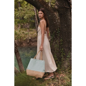 Sac shopping en toiles de coton et jute 20