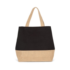 Sac shopping en toiles de coton et jute 9
