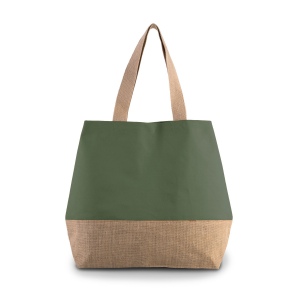 Sac shopping en toiles de coton et jute 4