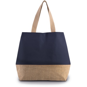 Sac shopping en toiles de coton et jute 5
