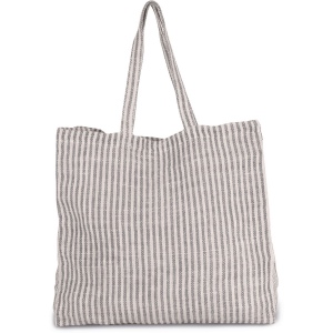 Sac shopping à rayures en juco 4