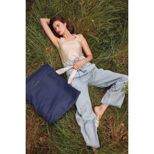 Grand sac de shopping fourre-tout esprit rustique 7