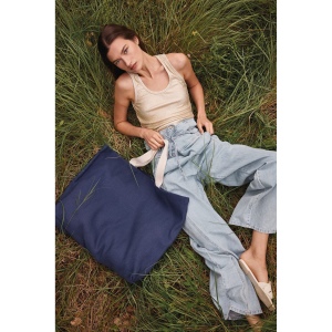 Grand sac de shopping fourre-tout esprit rustique 8