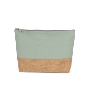 Pochette en toiles de coton et jute 10