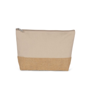 Pochette en toiles de coton et jute 9