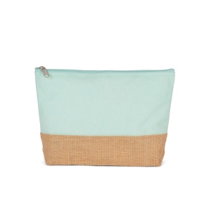 Pochette en toiles de coton et jute 8