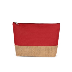 Pochette en toiles de coton et jute 6