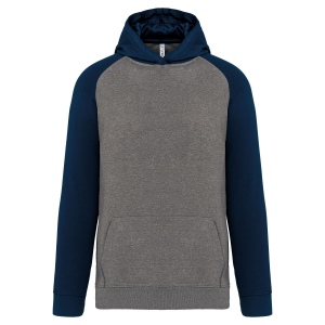 Sweat-shirt capuche bicolore enfant 3