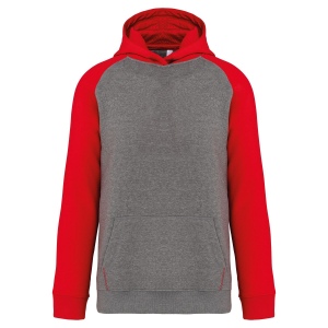 Sweat-shirt capuche bicolore enfant 4