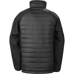 Veste softshell rembourrée black compass recyclée 14
