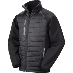 Veste softshell rembourrée black compass recyclée 15