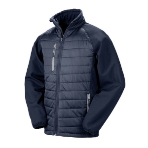 Veste softshell rembourrée black compass recyclée 8
