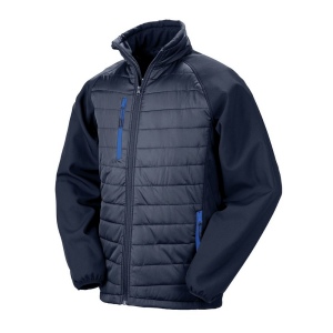 Veste softshell rembourrée black compass recyclée 11