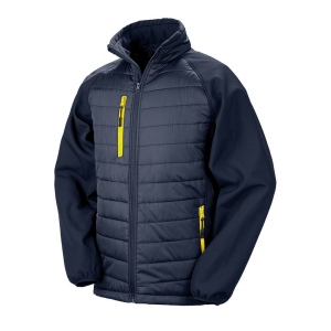Veste softshell rembourrée black compass recyclée 12