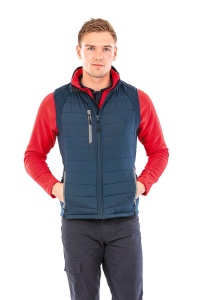 Gilet softshell rembourré black compass recyclé 16