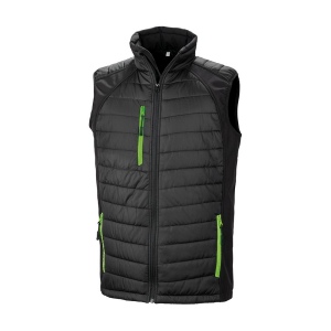 Gilet softshell rembourré black compass recyclé 3