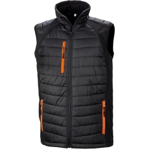 Gilet softshell rembourré black compass recyclé 4