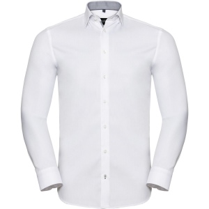 Chemise à motifs chevrons manches longues 3