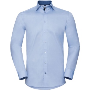 Chemise à motifs chevrons manches longues 2