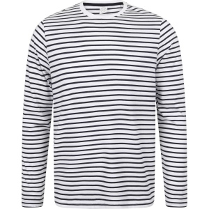 T-shirt rayé manches longues 2