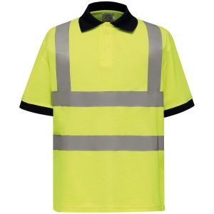 Polo manches courtes haute visibilité 3