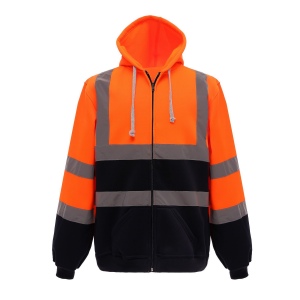 Sweat-shirt zippé capuche 7