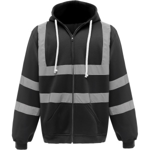 Sweat-shirt zippé capuche 2