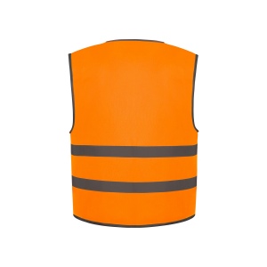 Gilet avec bordures et bandes réfléchissantes 16