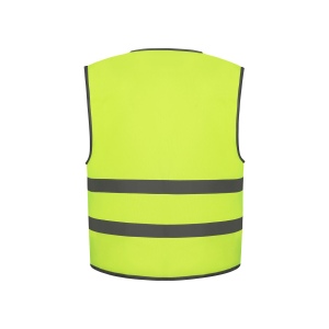 Gilet avec bordures et bandes réfléchissantes 17