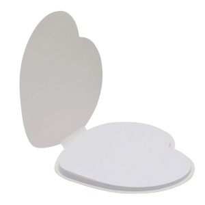 Autocollants mémo cœur IN LOVE