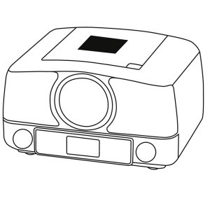 Enregistreur radio-CD DINER 9