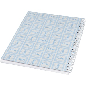 Cahier Desk-Mate® A5 à spirales avec couverture polypropylène 6