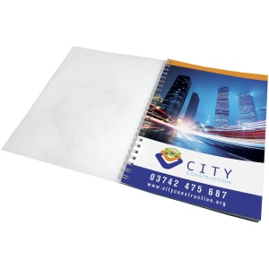 Cahier Desk-Mate® A5 à spirales avec couverture polypropylène 9
