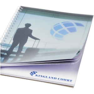 Cahier Desk-Mate® A5 à spirales avec couverture polypropylène 10