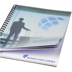 Cahier Desk-Mate® A5 à spirales avec couverture polypropylène 11