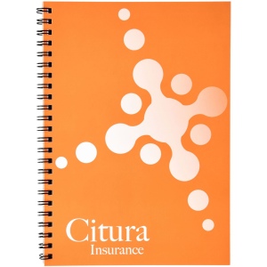 Cahier Desk-Mate® à spirales A5 avec couverture PP 5
