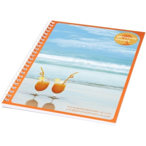 Cahier Desk-Mate® à spirales A5 avec couverture PP 10