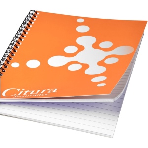 Cahier Desk-Mate® à spirales A5 avec couverture PP 12