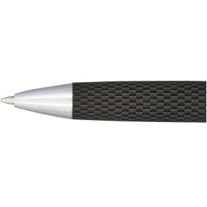 Parure de stylos bille et roller avec étui Carbon (encre noire) 8